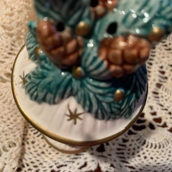 Fitz and Floyd Christmas Salt and Pepper Shakers - Picture 6 of 8